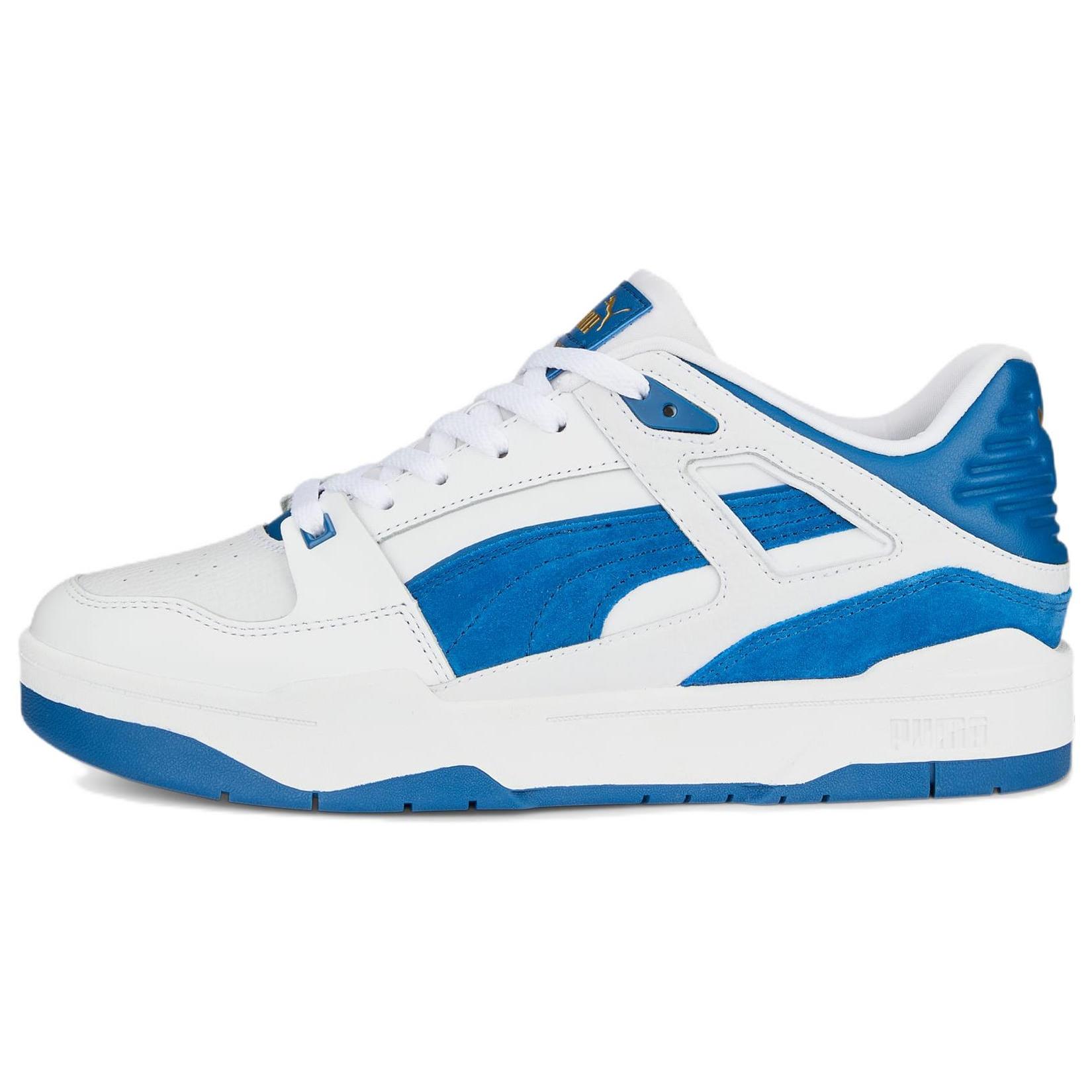 PUMA Slipstream Suede FS White Lake Blue Men s 388634-01 EU 42