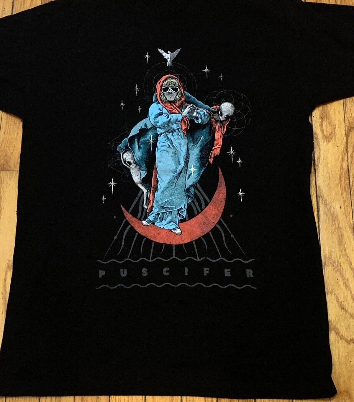 2022 Puscifer Existential Reckoning Tour Black All Size Unisex T-Shirt AH932 S