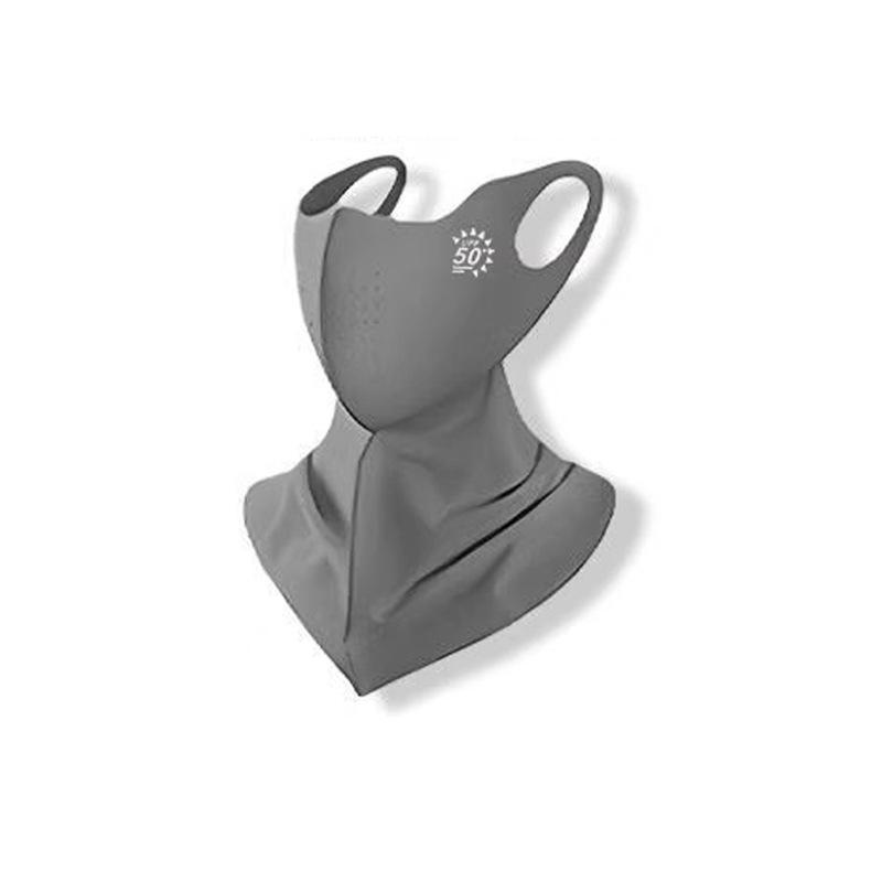 

Мужская 3D ветрозащитная маска для лица с защитой от УФ-излучения для летних видов деятельности, черная