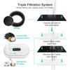 3.2L Pet Water Fountain with Stainless Steel Faucet and Automatic Filtration