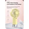 Handheld Mini Air Conditioner Spray Fanusb Rechargeable Portable Humidifier Mist Cooler Cooling Spray Humidifier Fan For Home