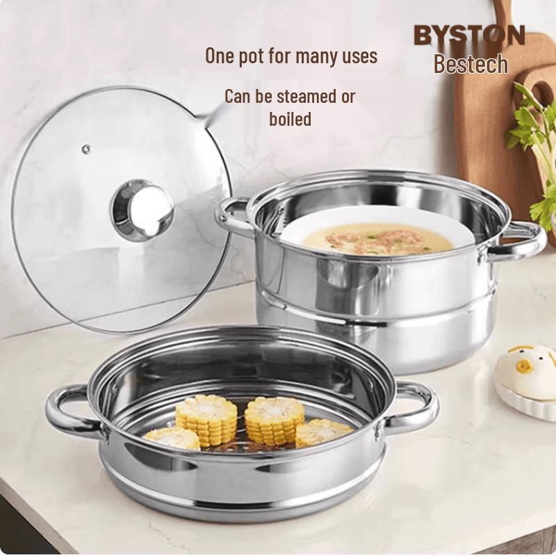 Boshide Aiketo BST-098 Stainless Steel Steamer