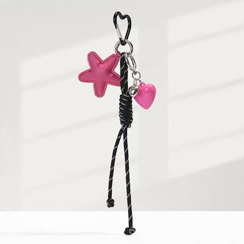 

Мини рюкзак подвеска для сумки, подвеска для сумки, аксессуары для сумок, CLE one size горячий розовый