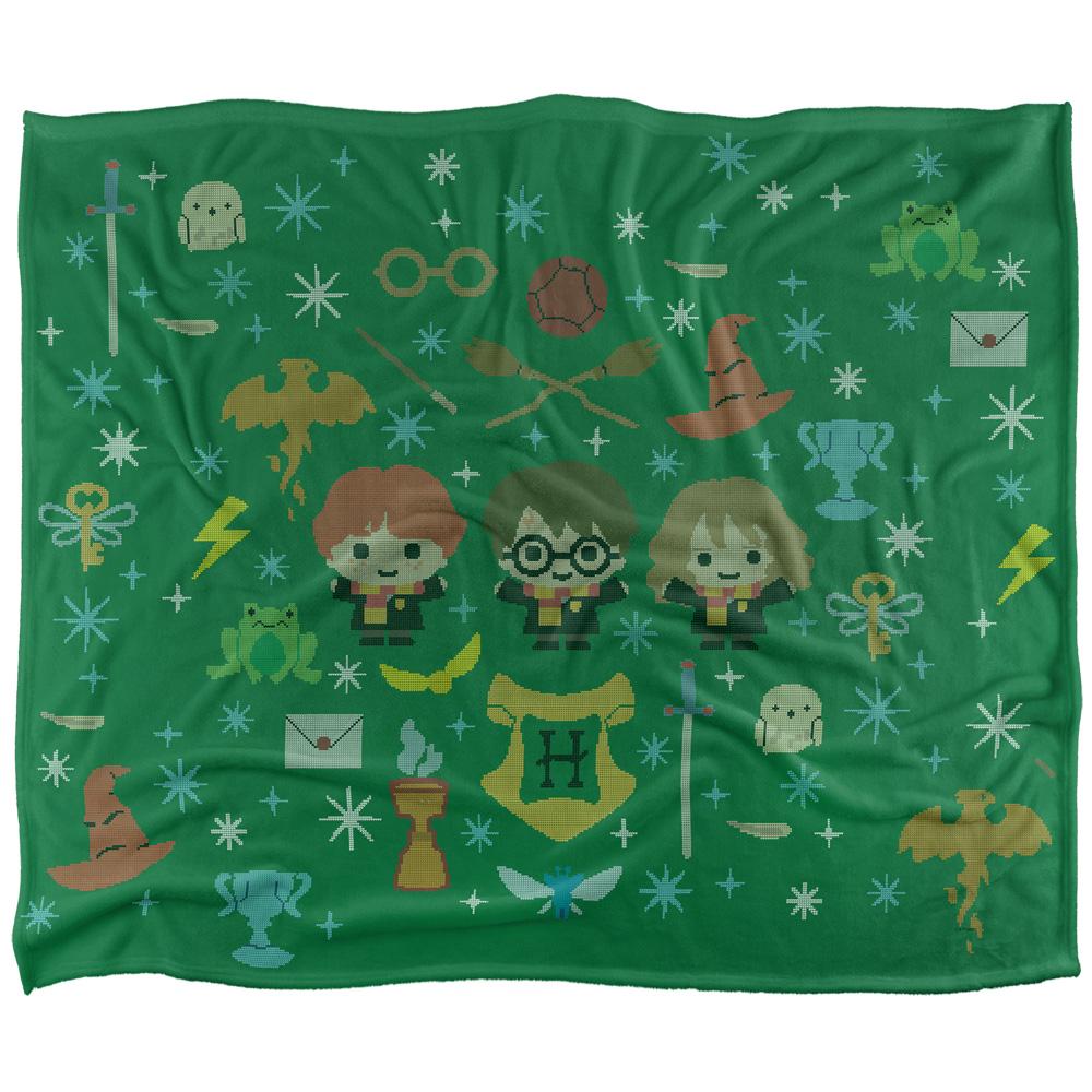 Harry Potter Chibi Icons Blanket