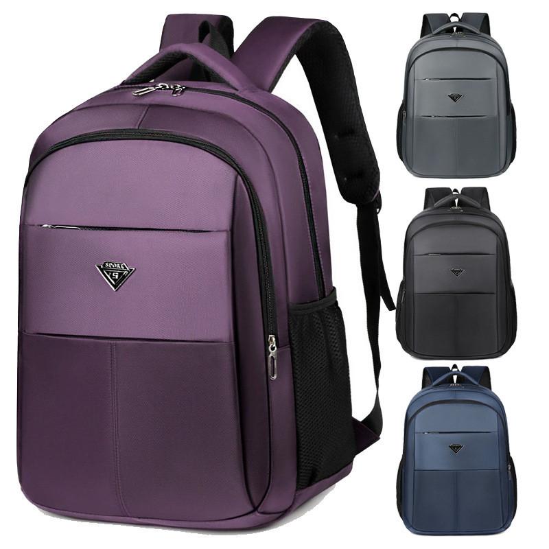 Travel Business Backpack Oxford 16in Laptop Pocket School Students Unisex Use
