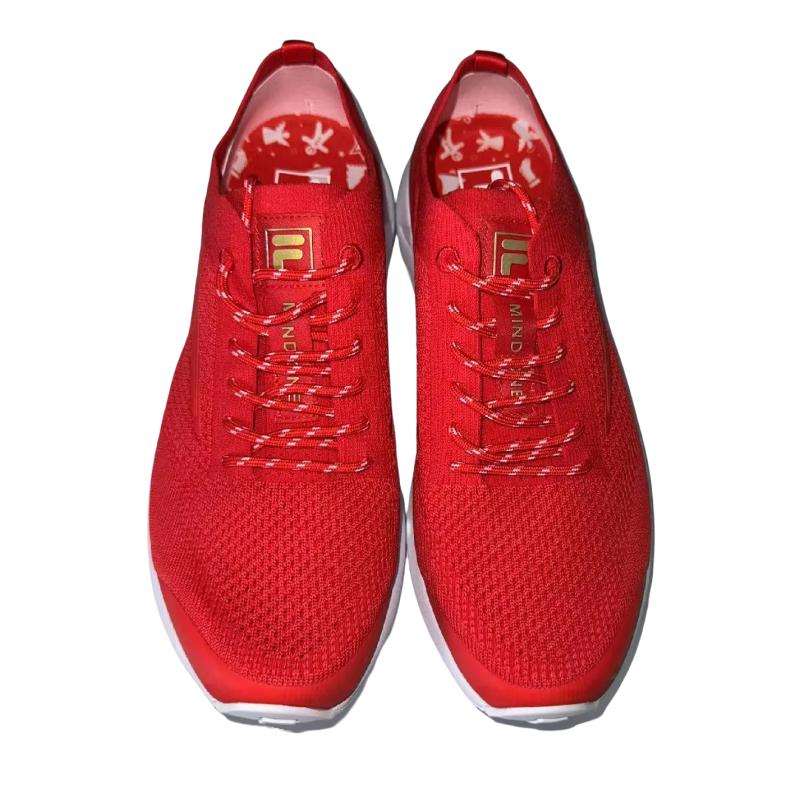 Fila Mind One Versatile Comfortable Durable Low-Top Running Shoes Men Sneaker Red F12M811126RDF