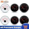 0-5bar/0-10bar 52mm Oil Pressure Gauge With Sensor Universal for 12V 24V Car Boat Marine Oil Pressure Car Gauge Red Backlight