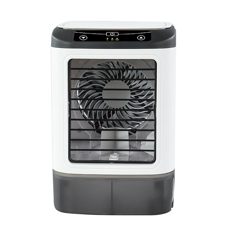 

Портативный кондиционер с 3 скоростями ветра, испарительный охладитель воздуха с цветной подсветкой, персональный кондиционер, вентилятор для домашнего офиса