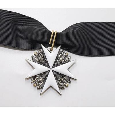 Geavanceerde hergravering Duitse Orde van St. John van Jeruzalem Hospitaal Ridders Commandantenkruis Kruis