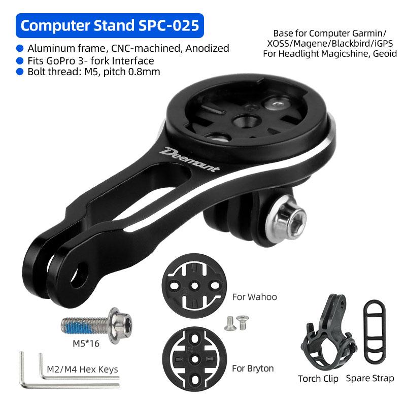 Uchwyt na kierownicę rowerową Pasuje do Trek Bontrager Blendr Cervelo Gopro Stojak ze stopu aluminium dla Garmin Wahoo Bryton IGPSPORT