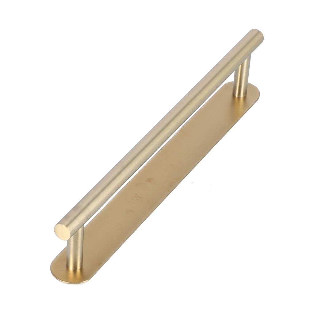 Single Rod Towel Bar 304 Stainless Steel Wall Mount Adhesive Kitchen Dish Cloth Hanger Brushed