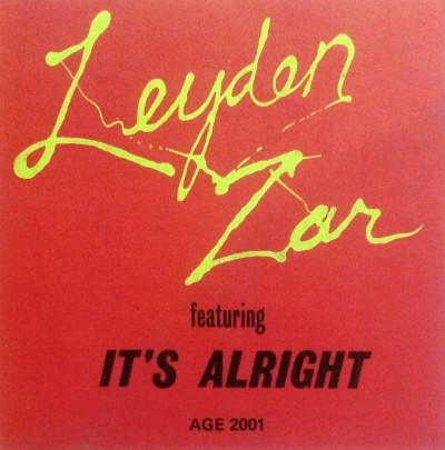 12inch Record LEYDEN ZAR Its Alright 12CDN196 Epic 1985 Canada Rock Used