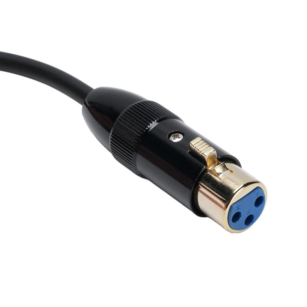 XLR To 14 Inch Y Splitter Cable, Balanced XLR Female To 14 Inch Female Cable, Supports Both Stereo and Mono, for Mixer Microphone Amplifier Keyboard