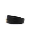 DakS Black 4d Gold Buckle Hook Cowhide Women S Belt Dbbe5f778bk