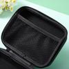 EVA Hard Case Square Heaphone Bag with Inner Mesh Pocket Carry Pouch with Inner Mesh Pocket for Electronic Accessory