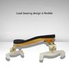 Height Adjustable 1/2 4/4 Size Solid Wood Violin Parts with Comfortable Foam Pad