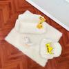 1:12 Dollhouse Miniature Sofa Chair Soft Single Sofa Double Sofa With Pillow Trendy Toys Doll Home Furniture Decor Toy
