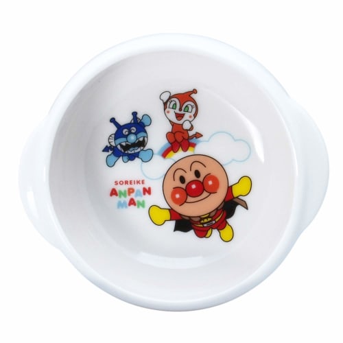 Go! Anpanman" Universal Tableware, Children's Tableware, Easy-Scoop Bowl, Small, Approx. 10.5cm Diameter, Microwave and Dishwasher Safe, Can be Wrapp