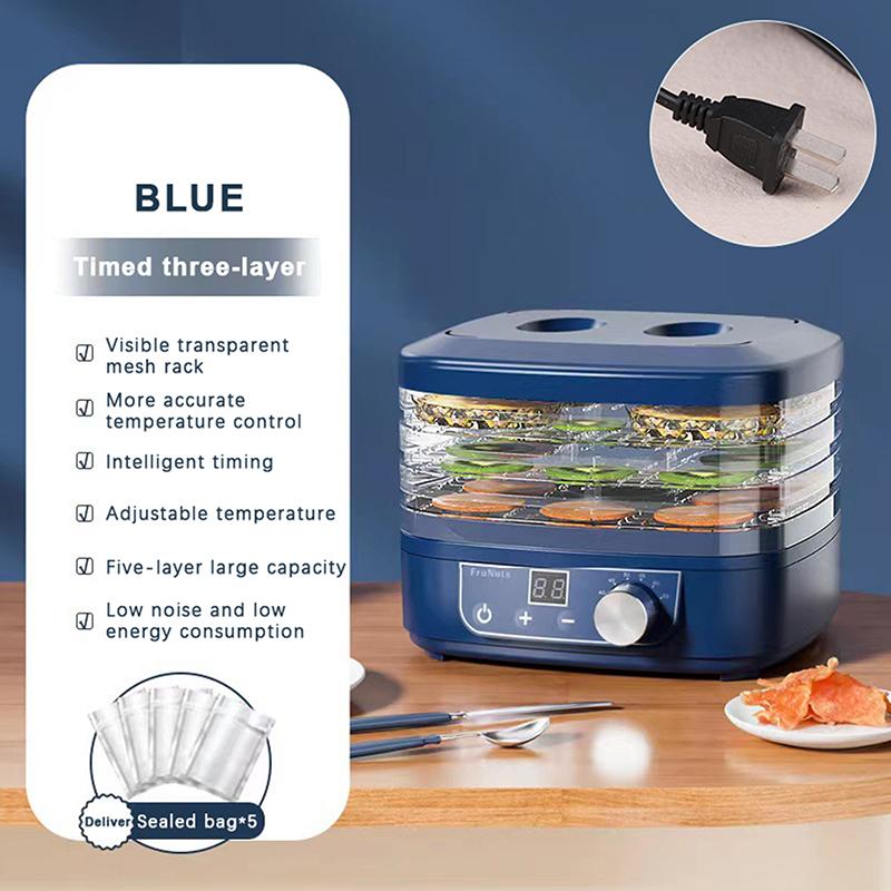 Mini Fruit Vegetable Dryer Meat Snacks Dryer For Pet House Use Electric Dried Dehydrator