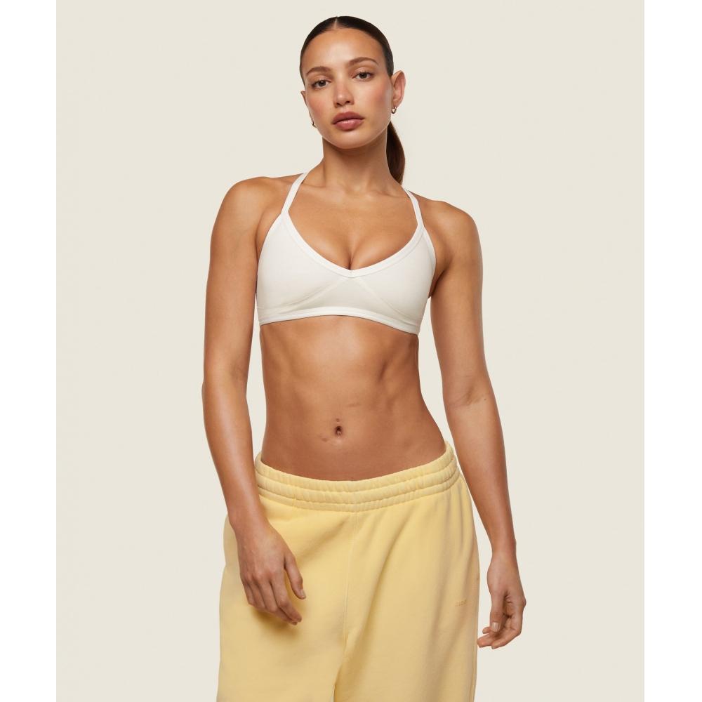 

GYMSHARK everywear Ultra Comfort Bralette Soft White B1C3P WCMY