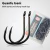 Cârlige de Pescuit cu Ochet Cârlig Circular Jighead Cu Barbă Oțel Carbon Ridicat Pentru Pescuit la Crap Articole Materiale Accesorii Pesca
