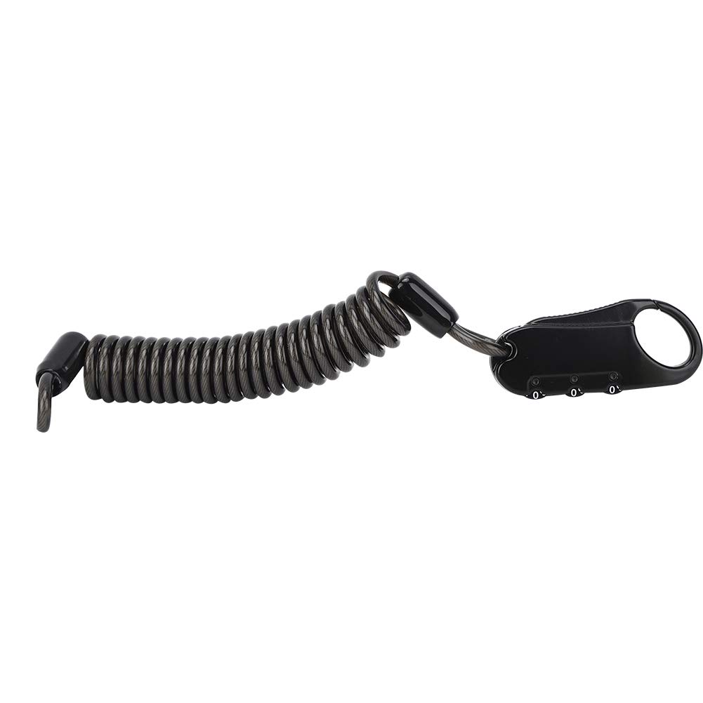 

Bicycle Helmet Zinc Alloy Bicycle Lock Password Design Sturdy for Bicycle Riding Equipment Lock,