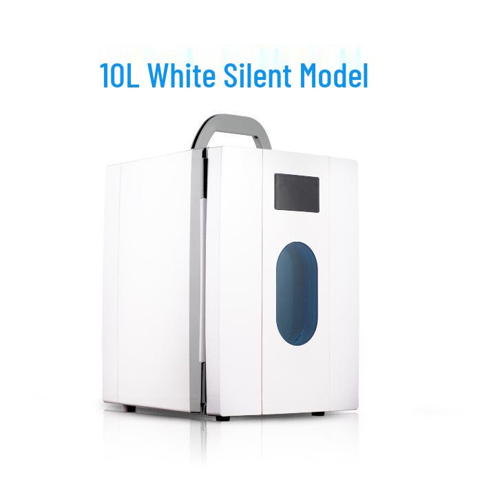 Somete 10L Mini Fridge: Compact Refrigerator for Dorm, Cosmetics, & Breast Milk Storage