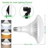 150W LED Light Bulb Photography Lamp Bulb 2700K-6000K Dimmable Energy-Saving E27 Mount for Photography Studio Home