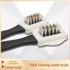 Suede Nubuck Leather Snow Boot Cleaning & Care Brush with Stain Removal Features