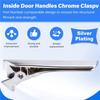 Precise Car Inner Door Handle Chrome Clasp For Ford Edge 2015-2024 Inside Door Opener Handle Buckle