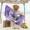 Halloween Trick Treat Beach Towel High Absorbency & Quick-Dry Comfortable Lightweight