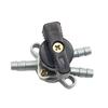 3 Way Fuel Tank Tap ATV Supplies 2 In 1 Out Fuel Gas Petcock Valve Switch for