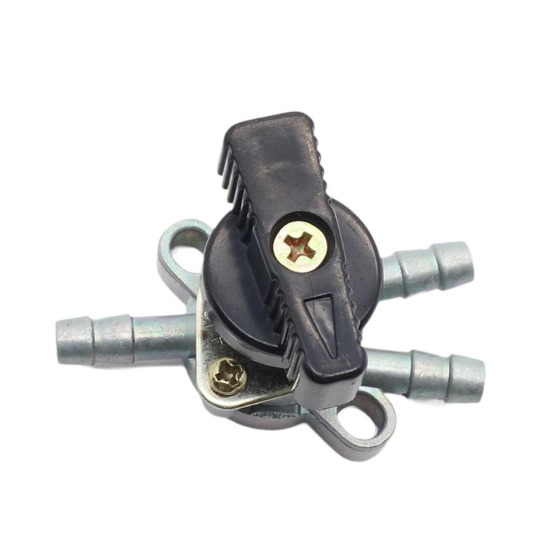 3 Way Fuel Tank Tap ATV Supplies 2 In 1 Out Fuel Gas Petcock Valve Switch for
