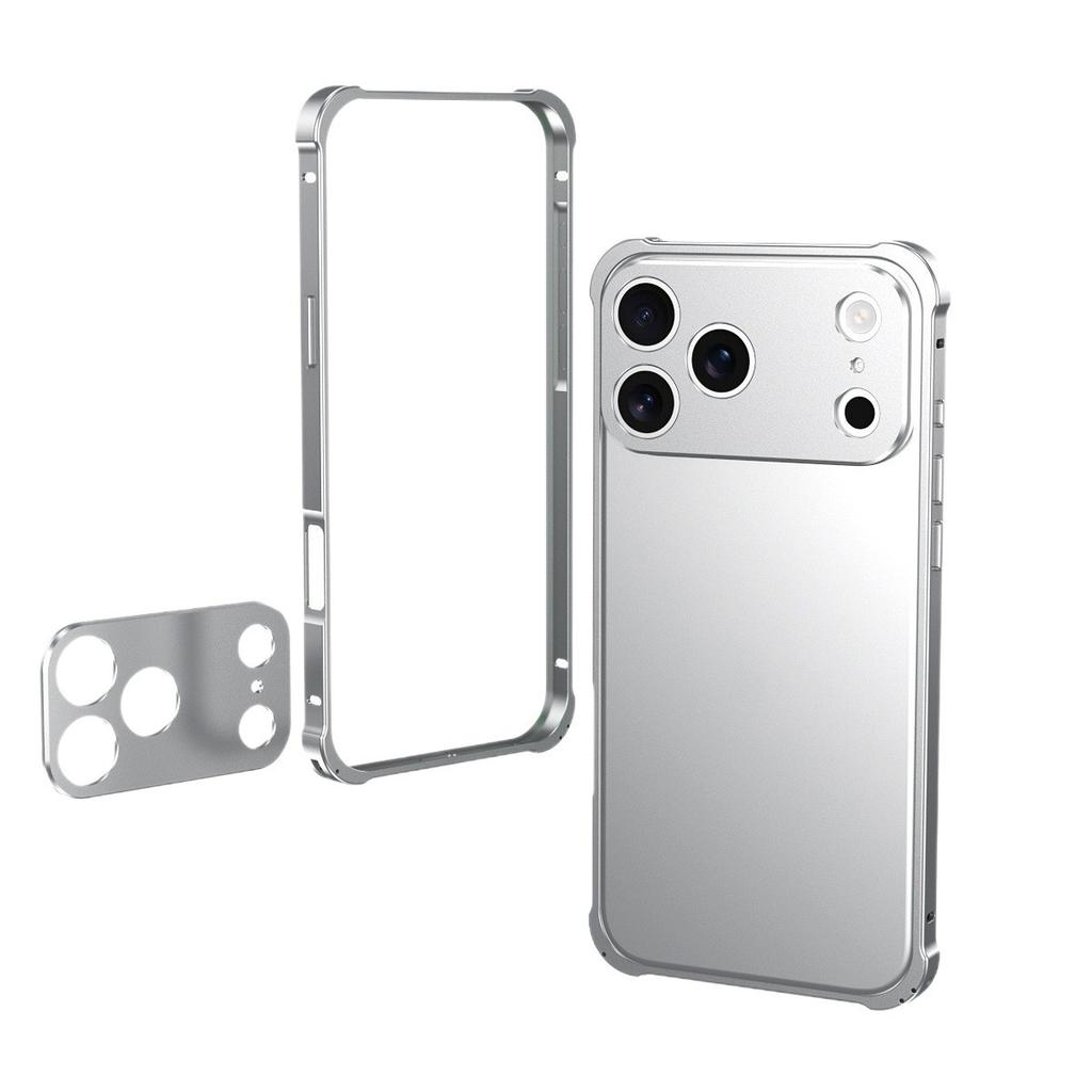 Star Jiaoji mobile phone case is suitable for Apple 17PROMAX high-grade 16 alloy lens film 13PRO independent button