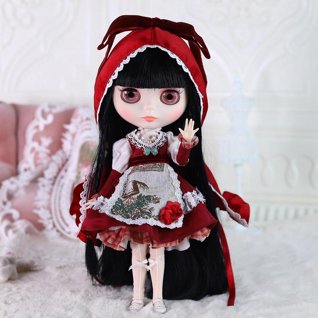 ICY Fortune Days 1/6 Panenka, Dárek ke Dni panenek, 4 různé barvy zornic, 19 vylepšených kloubových panenek DIY cvičení, Ideální pro sbírku, Panenka pro dívky 8+