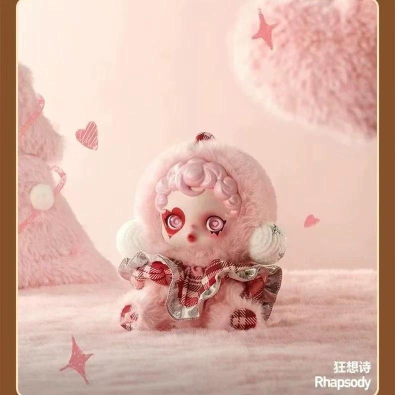 

Брелок Skull panda Серия Зимняя симфония, Кукла Skull pandaa Виниловое лицо Милая фигурка для экшена Подвеска для рюкзака Рождественский подарок style A