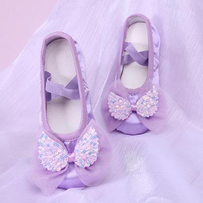 Roze Balletschoenen voor Kinderen - Meisjes Chinese Klassieke Zachte Zool Kattenklauwen voor Peuters