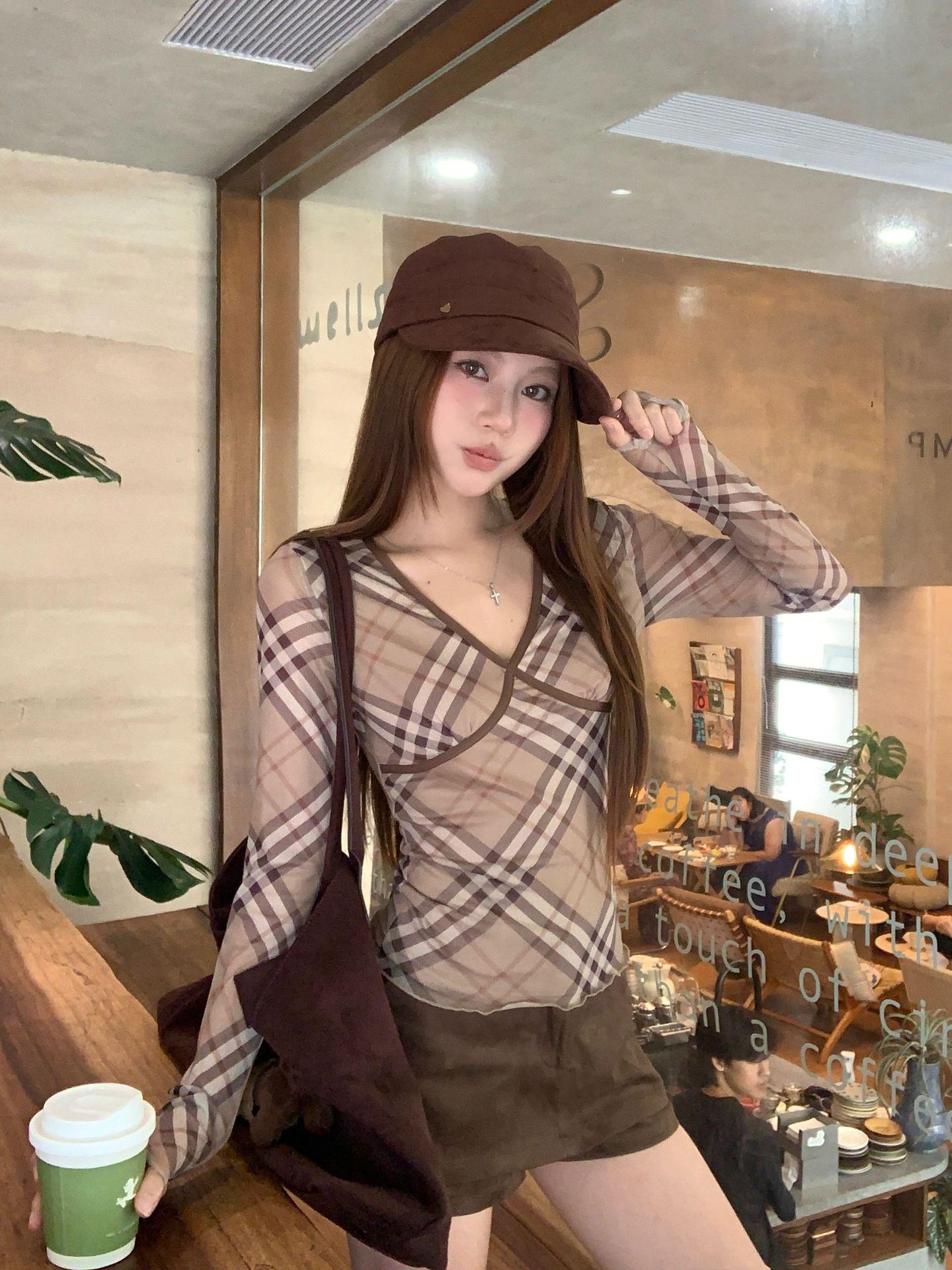 Women s High-End Slim Fit Long Sleeve T-shirt - Autumn 2025 Collection L