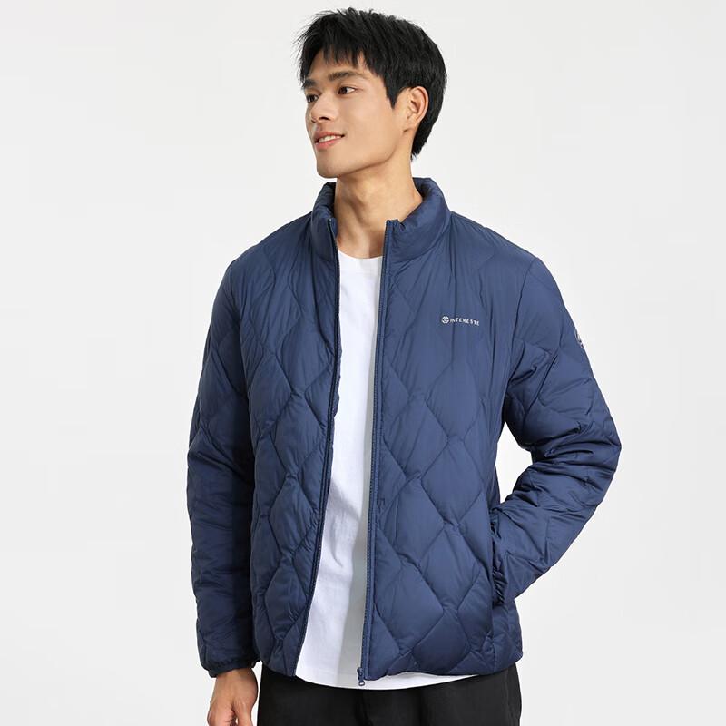 XueZhongFei Men's Lightweight Stand Collar Down Jacket