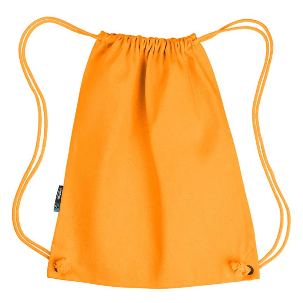 Neutral Plain Gym Drawstring Bag