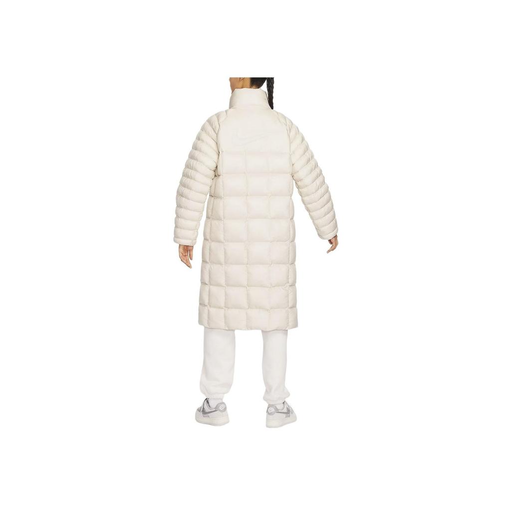 Nike Swoosh Puffer Primaloft Therma-FIT Long Jacket White FB7671-104