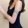 Euro-American Metal Open Armlet Bangle: Trendy Dual-Use Bracelet with Influencer Style