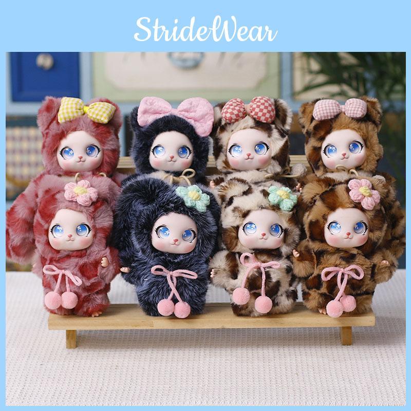 Cute Bunny Plush Keychain With Colorful Design For Kids And Teens