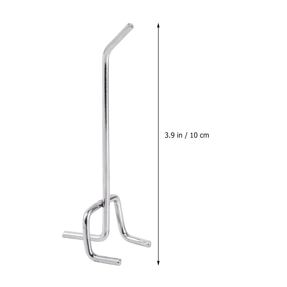 50 шт. Крючки Навесные на дверь Ванная Кухня Шкаф Офис Металлические полки Перфорированная доска Стена 10.00X3.00X2.50CM