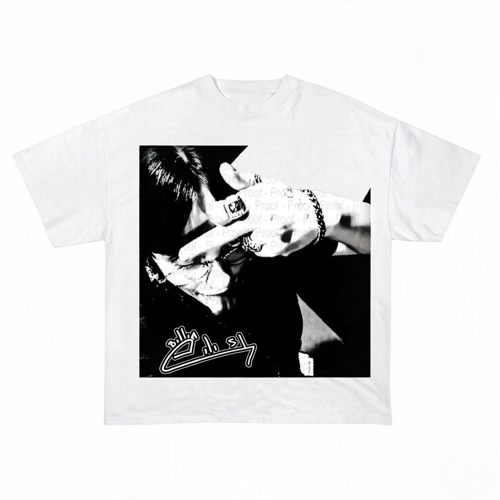

Billies Middle Finger Tshirt 2026 New Hot Selling Unisexs Womens Casual Fashion Pure Cotton Tshirt Street Wear Y2K Clothing L