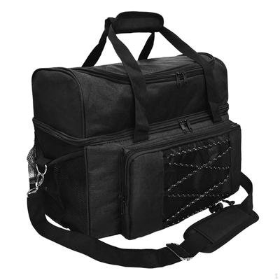 Bowling Bag for 2 Balls Ball Storage with Handle Practical Carry