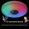220V 60W Modern RGB LED Ceiling Light Home Lighting Remote APP Control bluetooth Speaker Music Light Bedroom Smart Ceiling Lamp