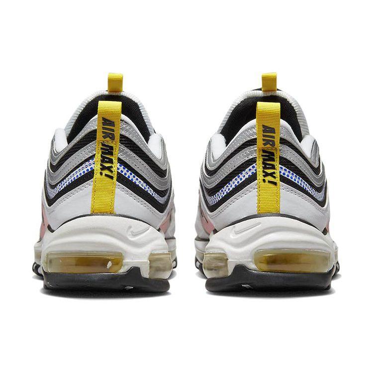 Nike Air Max 97 Mighty Swooshers Unisex Tenisky Biela Čierna Metalická Strieborná DX6057-001