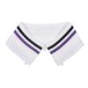 Stylish Striped Collar Removable Collar Protectors For Down Jackets Great For Everyday Use Winter Coat Collar Guards