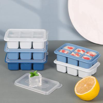 Compact Ice Cube Tray with 6 Mini Compartments Excellent for Parties and Events